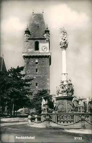 Ansichtskarte Perchtoldsdorf Stadtpartie 1957