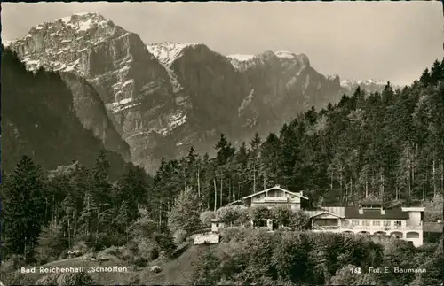 Bad Reichenhall Bergwirtshaus und Enzianbrennerei "Zum Schroffen" 1967