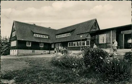 Ansichtskarte Hohegeiß-Braunlage Heimathütte 1960
