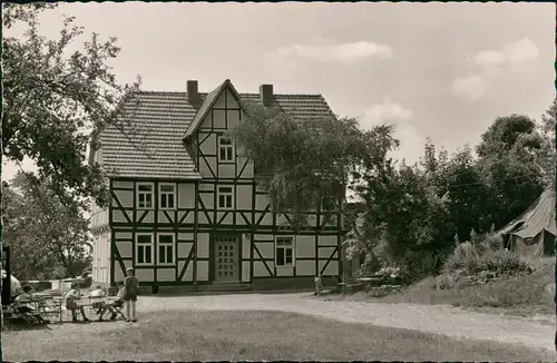 Ansichtskarte Oberkaufungen-Kaufungen Kreisjugendheim Sensenstein 1968