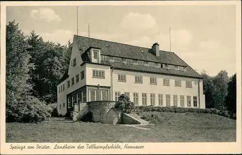 Ansichtskarte Springe Landheim der Tellkampfschule, Hannover 1962