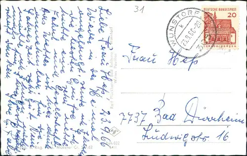 Ansichtskarte Rehburg-Rehburg-Loccum Luftbild Luftaufnahme 1966