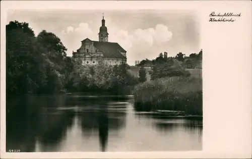 Ansichtskarte Fürstenfeldbruck Blick auf das Kloster 1953