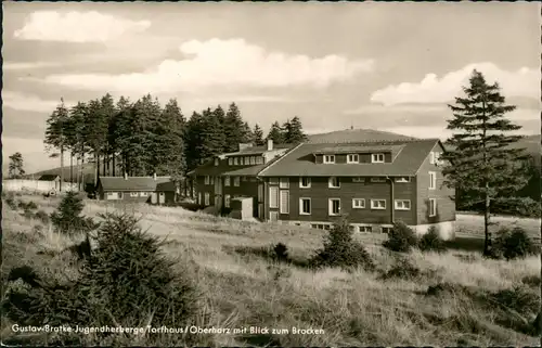 Ansichtskarte Torfhaus (Harz)-Altenau Gustav Bratke-Jugendherberge 1962