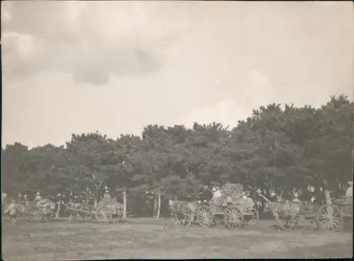 .Russland Soldaten Rußland auf Pferdewagen Rußland Россия 1911 Privatfoto Foto