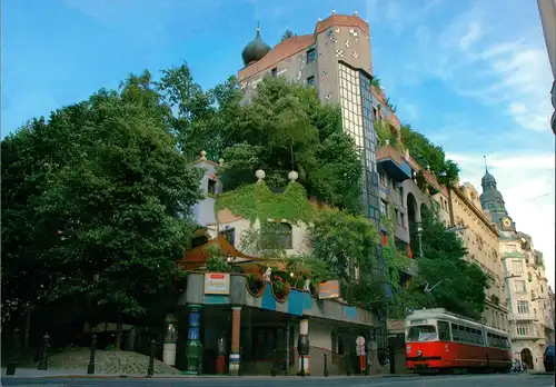 Ansichtskarte Wien HUNDERTWASSER-HAUS 2009