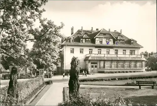 Ansichtskarte Hartha FDGB-Erholungsheim Forsthaus zur DDR-Zeit 1975