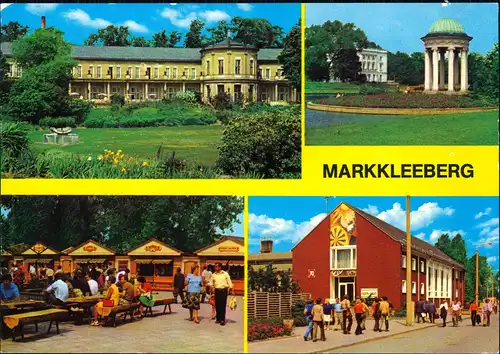 Markkleeberg Landwirtschaftsausstellung der DDR Mehrbildkarte 1978