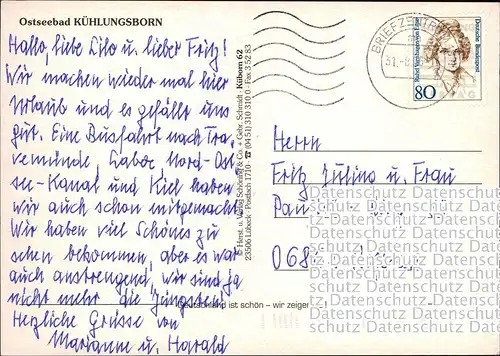 Ansichtskarte Kühlungsborn Mehrbild-AK Orts- und Umland-Ansichten 1996