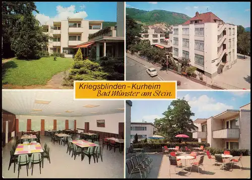 Bad Münster am Stein- Ebernburg Mehrbildkarte   Berliner Straße 1984