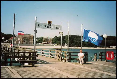 Heiligendamm-Bad Doberan Strand Seebrücke (Fotoansicht) 2000 Privatfoto Foto