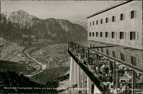 Ansichtskarte Predigtstuhl-Bad Reichenhall Berghotel Predigtstuhl 1964