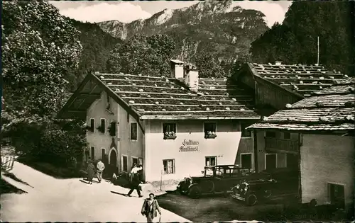Ansichtskarte Schneizlreuth Mauthäusl (Deutsche Alpenstraße) 1962