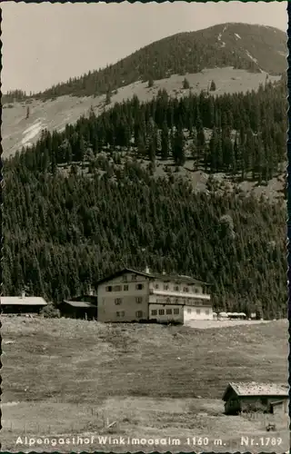 Ansichtskarte Winklmoos-Alm-Reit im Winkl Alpengasthof 1963