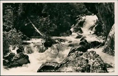 Ansichtskarte Ramsau bei Berchtesgaden Im Zauberwald 1961