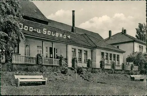 Ansichtskarte Bodenwerder Jod- und Solbad 1957