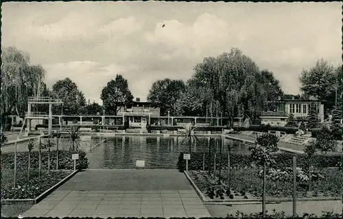 Ansichtskarte Bockenem Stadtbad 1957