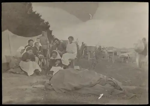 .Russland Rußland Россия Krankenschwestern im Feldlazarett 1907 Privatfoto Foto
