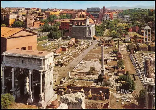 Rom Roma Foro Romano Forum Romain Romain Forum Römisches Forum 1960