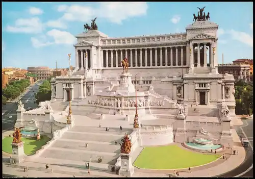 Cartoline Rom Roma Altare della Patria Altar des Vaterlandes 1970