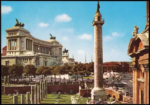 Cartoline Rom Roma Altare della Patria Altar of the Nation 1970