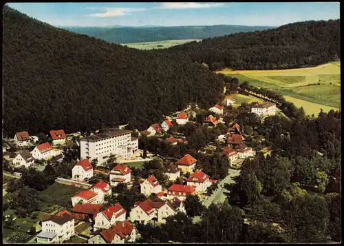 Ansichtskarte Reinhardshausen-Bad Wildungen Luftbild Luftaufnahme 1970
