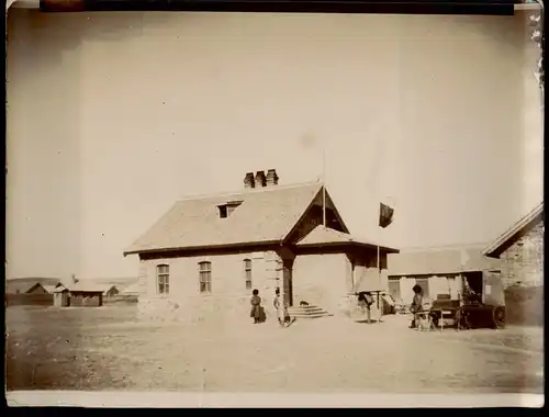 .Russland Rußland Россия Grenzposten nach China 中國 / 中国 1905 Privatfoto Foto
