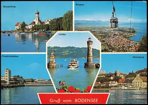 Lindau (Bodensee)  Bregenz Wasserburg Meersburg Lindau Friedrichshafen 1986