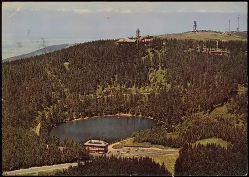 Ansichtskarte Achern BERGHOTEL MUMMELSEE MIT HORNISGRINDE 1971