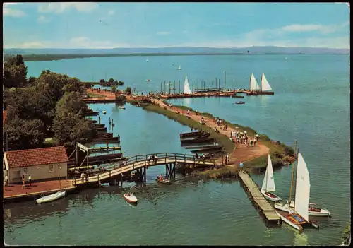 .Niedersachsen Steinhude am meer mit Panorama Steinhuder Meer 1972