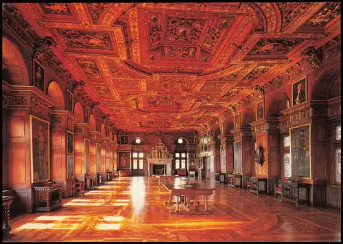 Heiligenberg Bodenseekreis Schloss Rittersaal  Renaissancestil 16. Jahrh. 1970