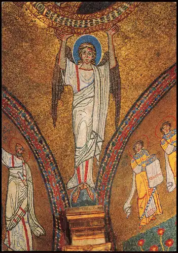 Rom Roma Basilica di Santa Prassede Cappella di San Zenone: Angelo 1970