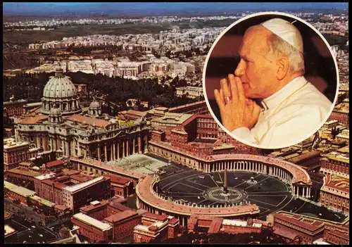 Rom Roma Piazza S. Pietro Place Saint Pierre St. Peter's Square 1980