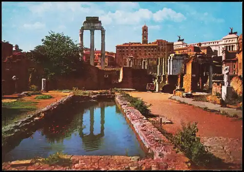 Cartoline Rom Roma Foro Romano Römisches Forum 1970