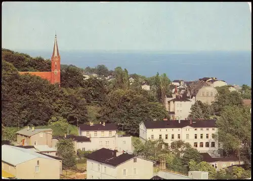 Ansichtskarte Sassnitz Saßnitz Panorama-Ansichten 1986