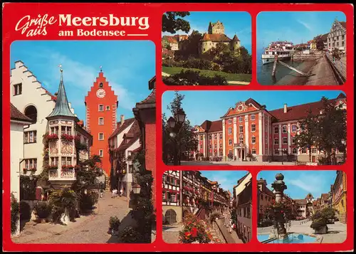 Ansichtskarte Meersburg Mehrbildkarte der Stadt am Bodensee 1993