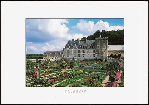 CPA Villandry Le château du XVIe siècle avec son donjon 2000