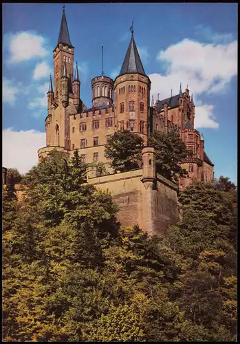 Ansichtskarte Hechingen Burg Hohenzollern (Castle Building) 1980