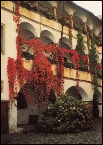 Clam (Gemeinde Klam) Burg Clam, Arkadenhof, Burg in Oberösterreich 1990