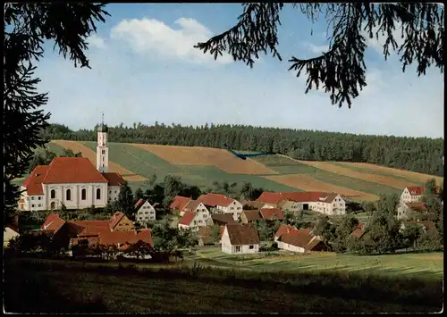 Ansichtskarte Violau Wallfahrtskirche mit Bruder Klaus Heim 1976