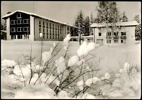 Neuhaus-Schliersee Jugendhaus Josefstal - Fotokarte im Winter 1969