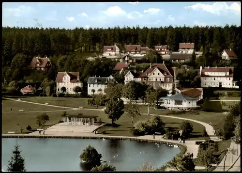 Ansichtskarte Hahnenklee-Bockswiese-Goslar Am Kurteich - Colorfoto AK 1968