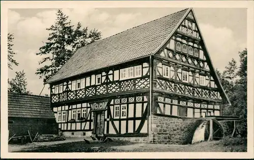 Ansichtskarte Ilbeshausen Teufelsmühle 1968