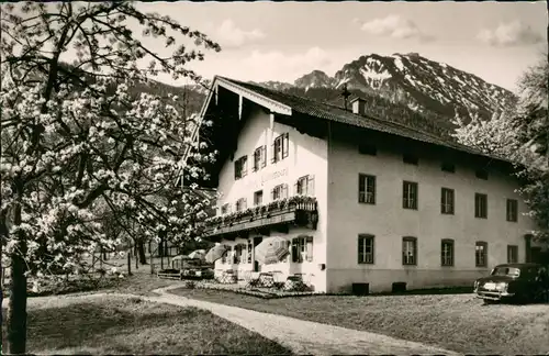 Ansichtskarte Bergen (Chiemgau) Berggasthaus Pattenberg 1965