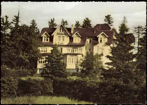 Ansichtskarte Hahnenklee-Goslar Hotel Pension ,,VIKTORIA-LUISE" 1965