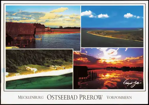 .Mecklenburg-Vorpommern  PREROW    Fischland/Darss (Ostsee) Mehrbild-AK 2000