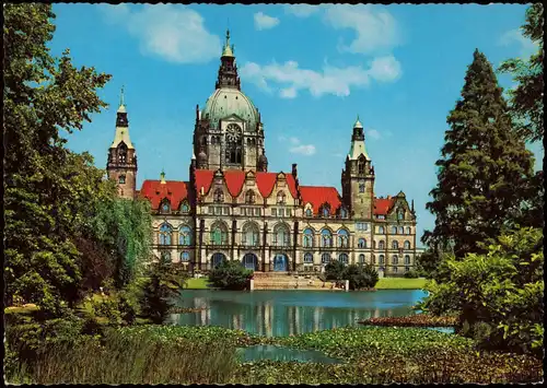 Ansichtskarte Hannover Neues Rathaus 1970