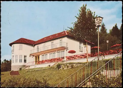 Ansichtskarte Nieheim Café Hotel Restaurant Berghof Inh. Paul Reineke 1959