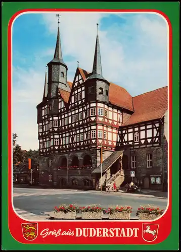 Ansichtskarte Duderstadt Ältestes Rathaus Deutschlands 1970