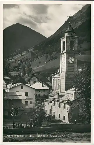 Cartoline Pietraporzio Stadtpartie 1931